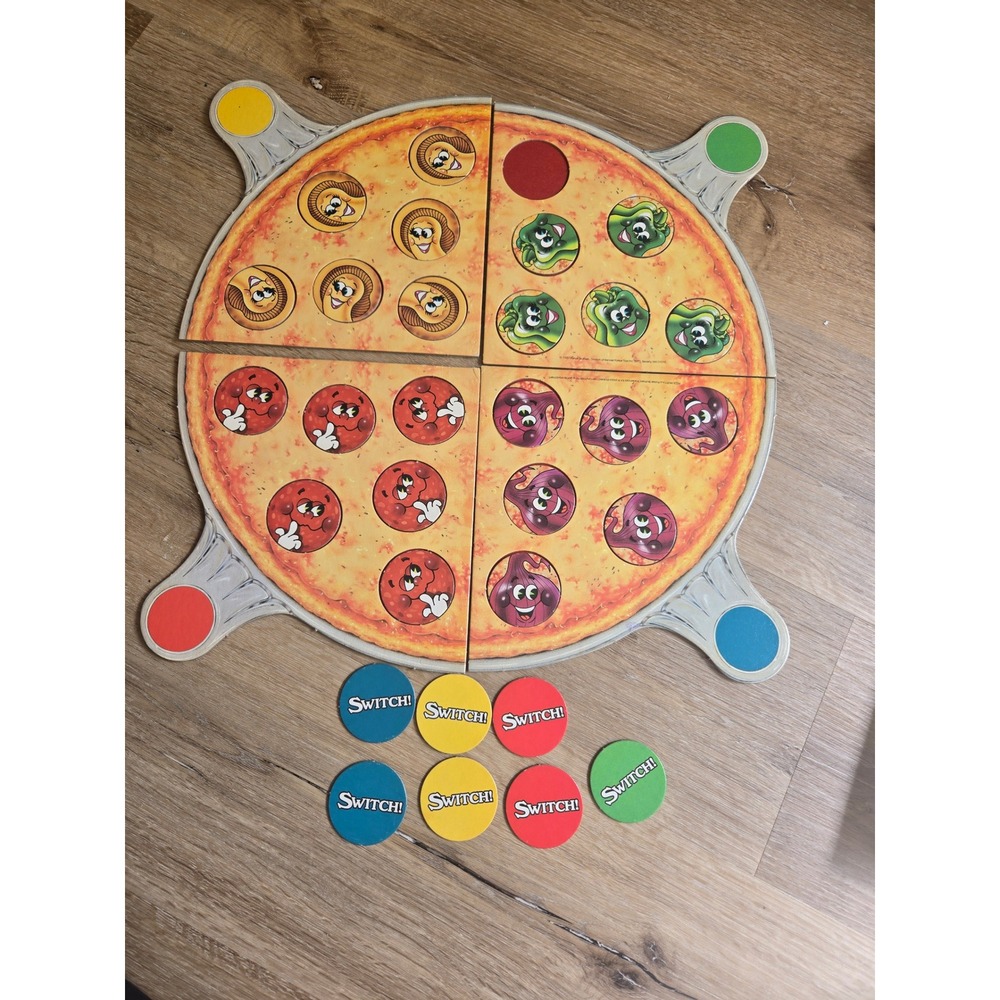 Vintage 1987 Parker Brothers Pizza Party Board Game Complete Retro Memory Game - Picture 2 of 5